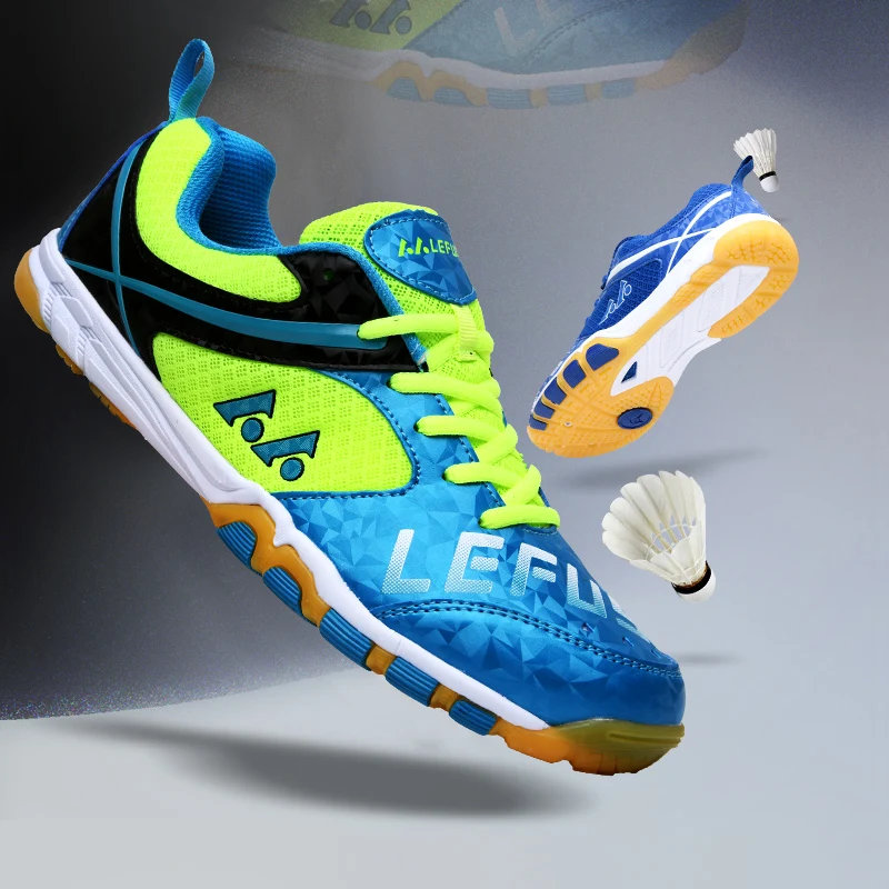 Обувь для бадминтона из сетчатой ткани мужчин и женщин функциональная обувь