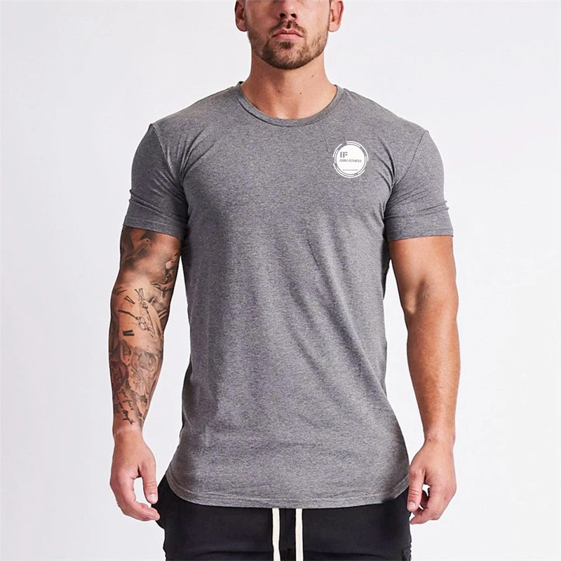 

IF FITNESS Gym Sport Short Sleeve T-shirt DX01