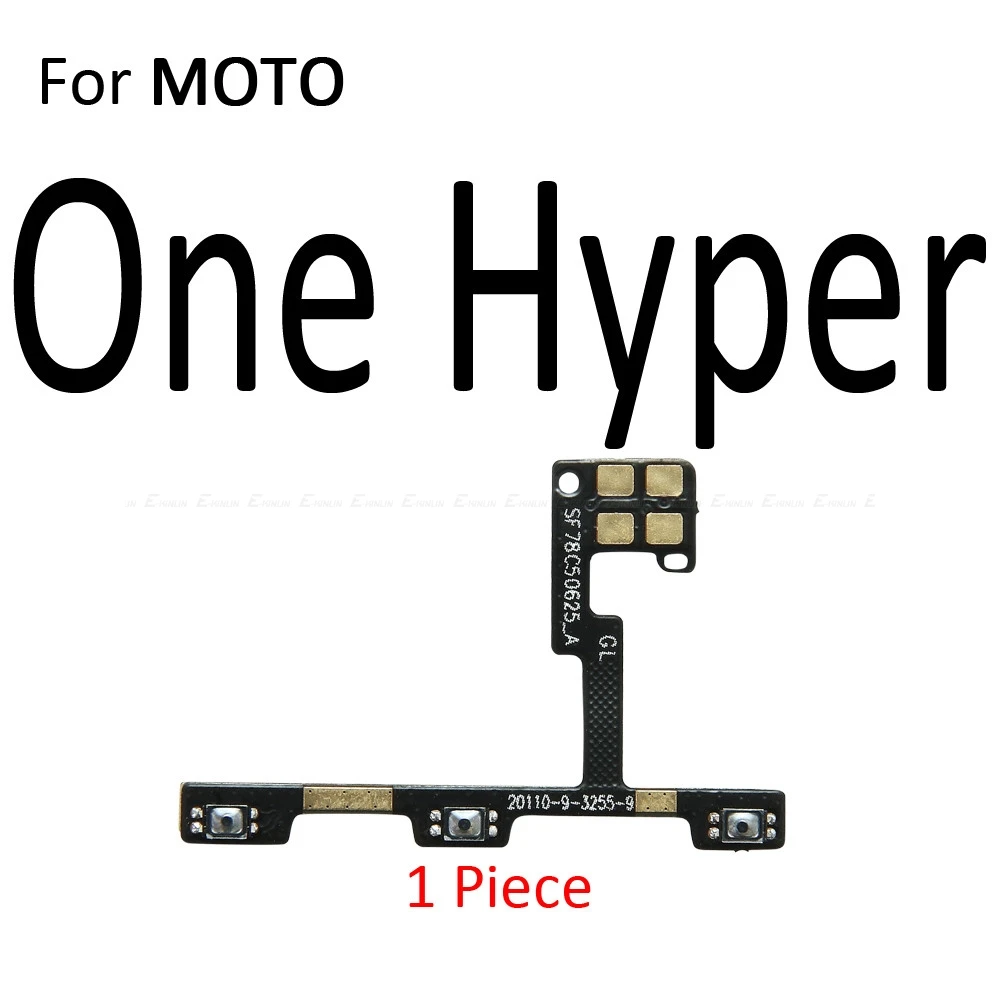 

Switch Power ON OFF Key Mute Silent Volume Button Ribbon Flex Cable For Motorola Moto G8 G9 Play Power Lite One Vision Hyper