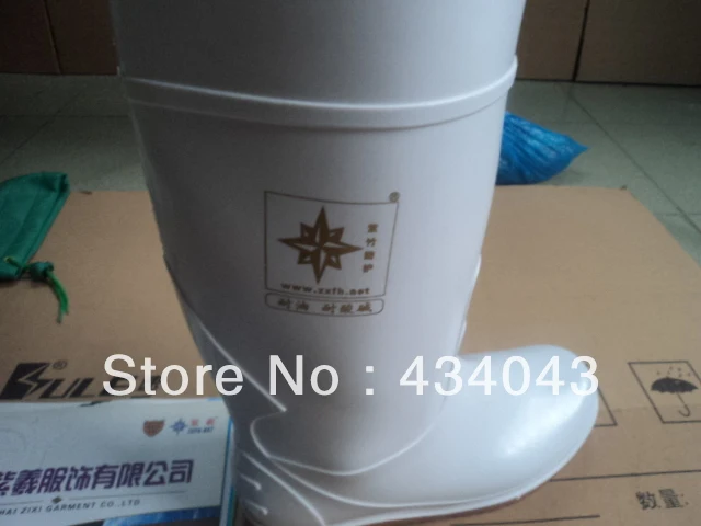 Обувь для работы пищевые сапоги резиновые нескользящая водонепроницаемая обувь