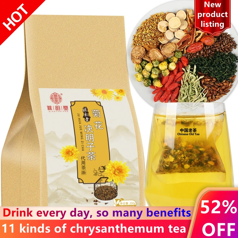 

11 kinds of chrysanthemum tea 200g/40bags sachets herbal tea