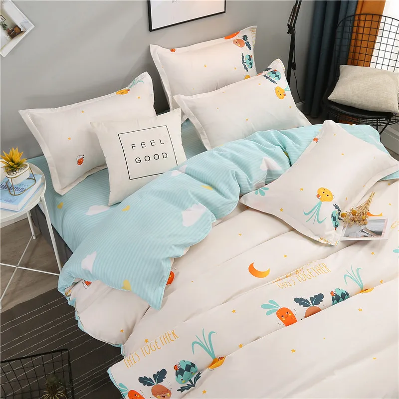 Набор постельного белья с изображением моркови декоративное детское белье для