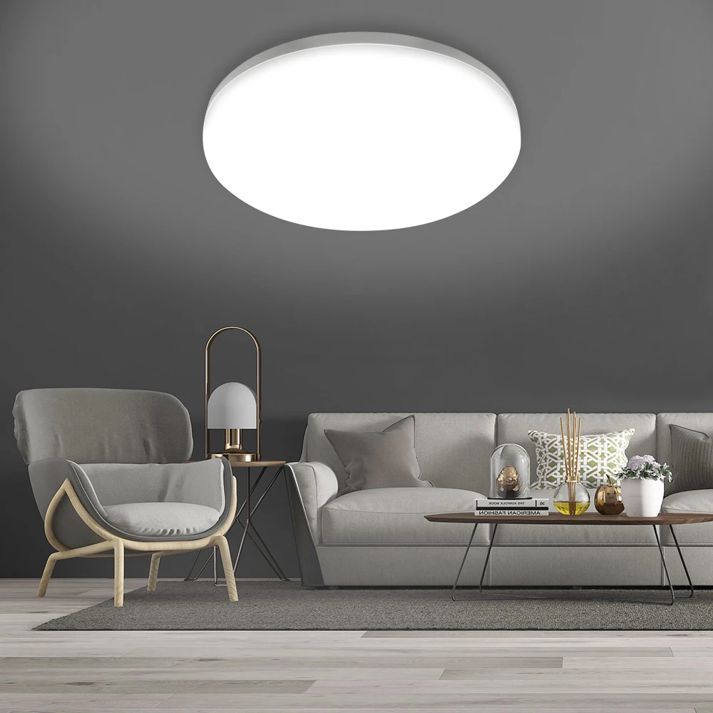 1 шт. светодиодный круглый потолочный светильник современный для спальни