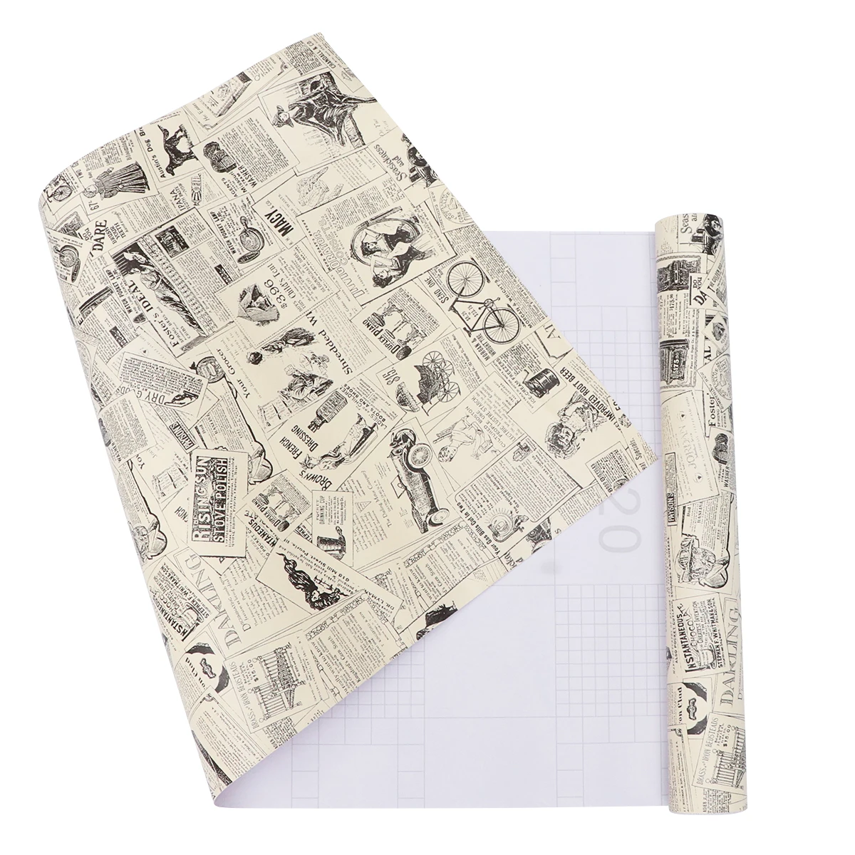 

Ретро Газета обои ПВХ обои водонепроницаемые липкие Обои Экологичные липкие обои