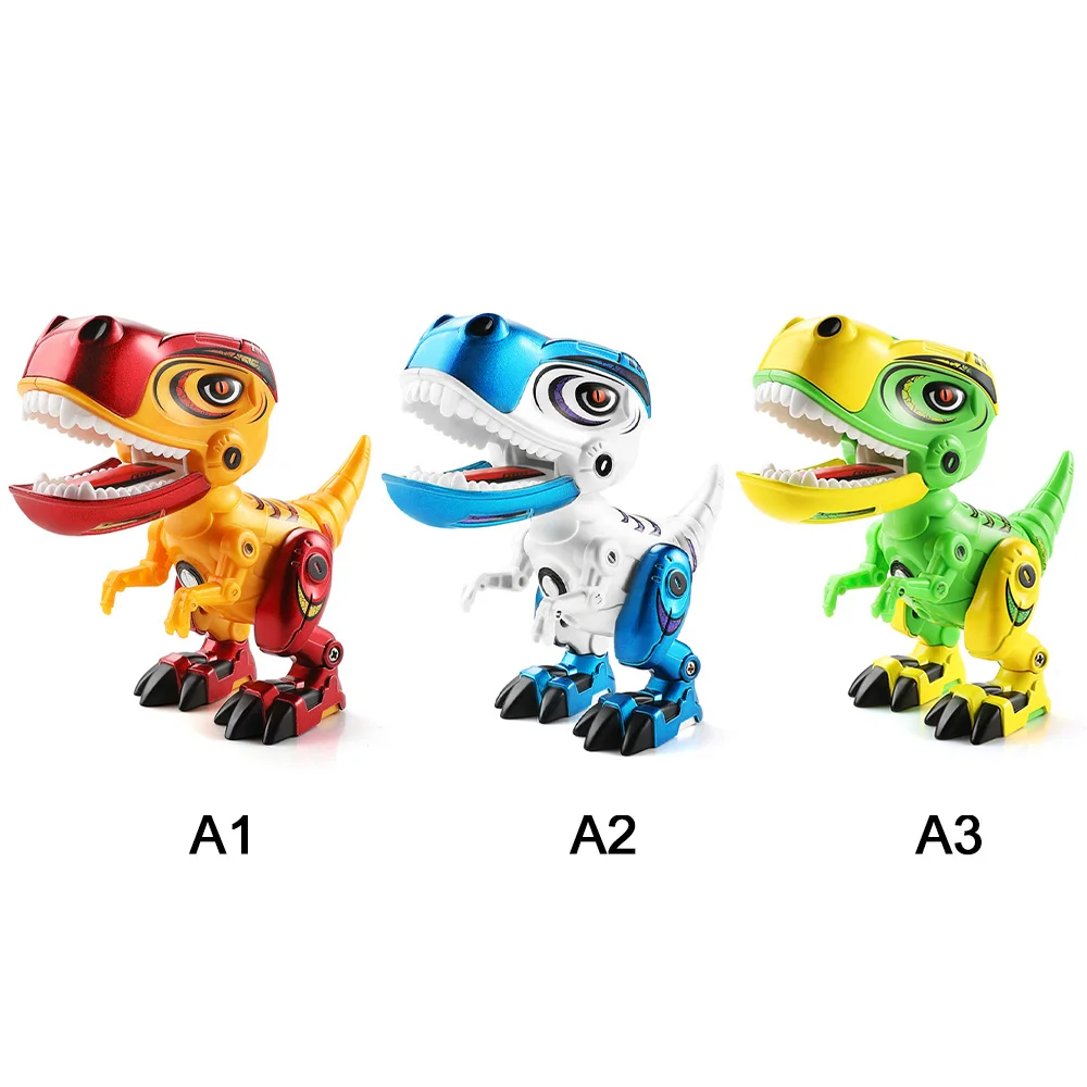 Металлический динозавр игрушки Фигурки корпус из сплава в натуральную величину