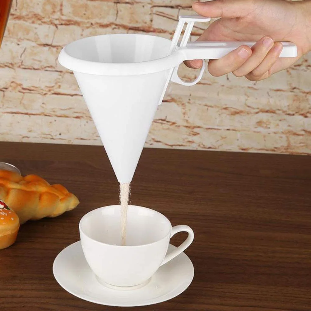 Kitchen Funnel Adjustable Icing Candy Chocolate Pastry Batter Dispenser Cookie Cream Pancake Cupcake Muffin Baking Tools | Дом и сад