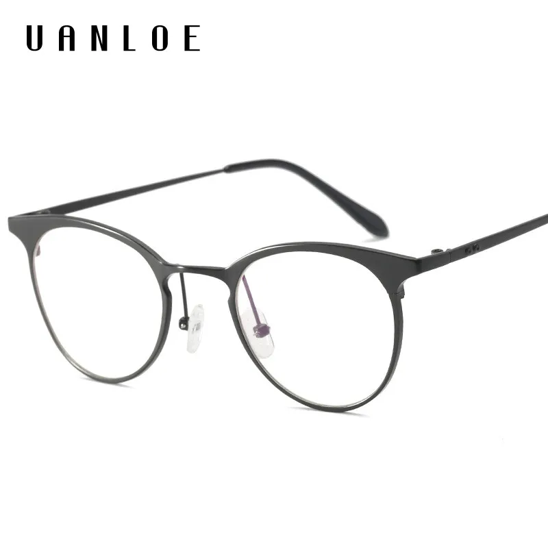 

UANLOE 2018 The Newest Sunglasses Frame Metal Material Cat Eye Style Female Is The Favorite The Eyewear Unique Glasses for You