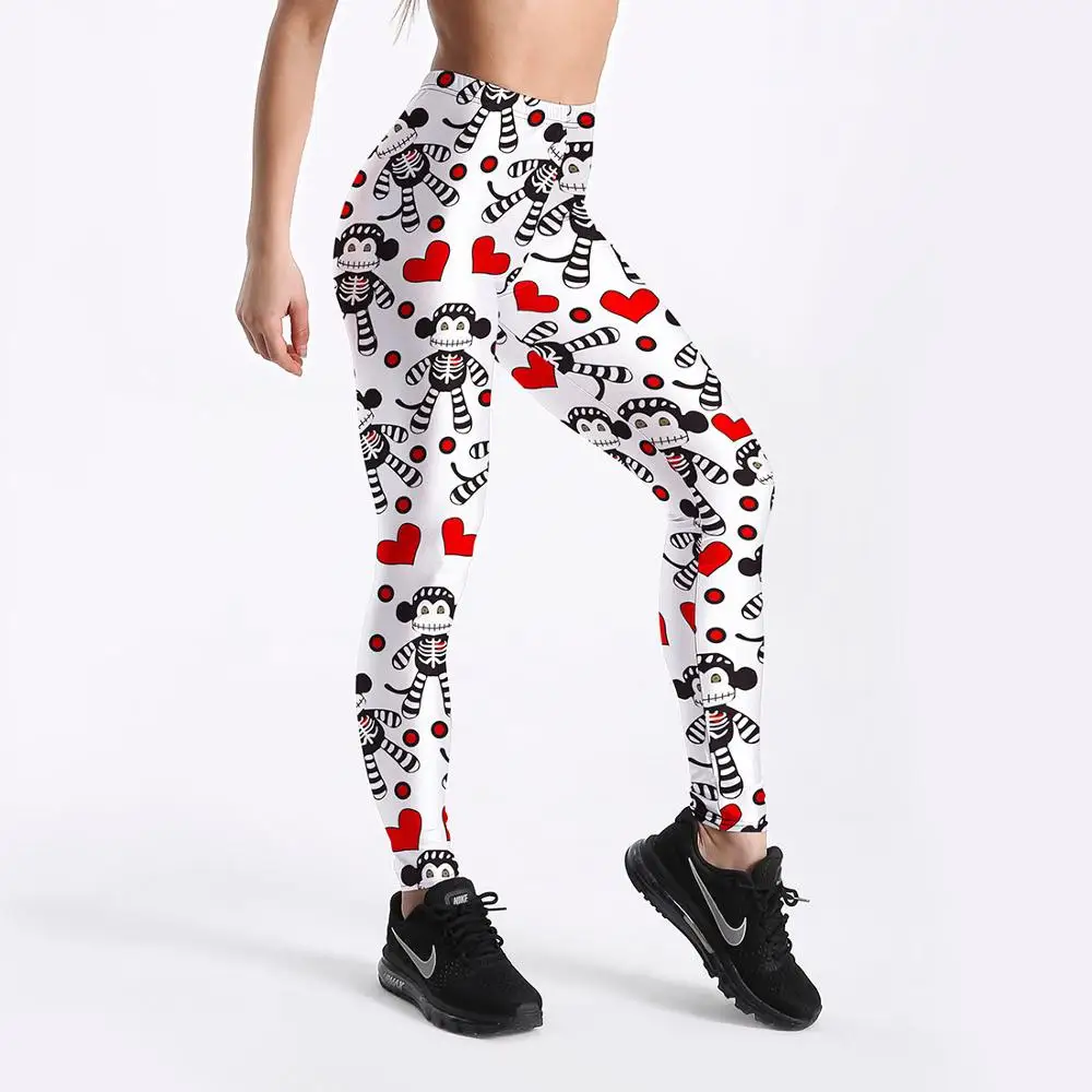 Спортивная одежда для тренировок модные женские леггинсы с высокой талией