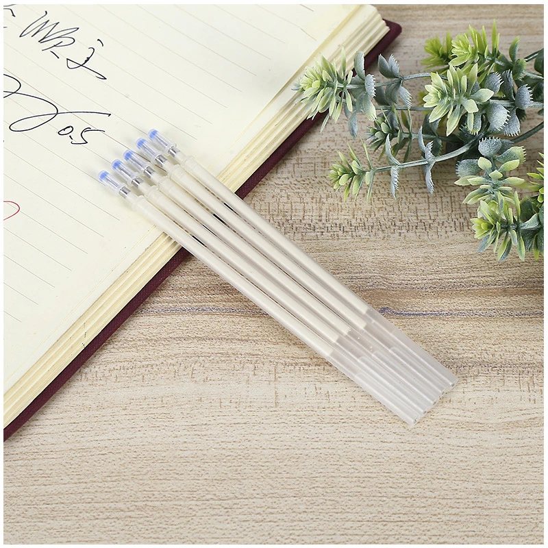 

Newly 100pcs Heat Erasable Pen High Temperature Disappearing Fabric Marker Refills VA88