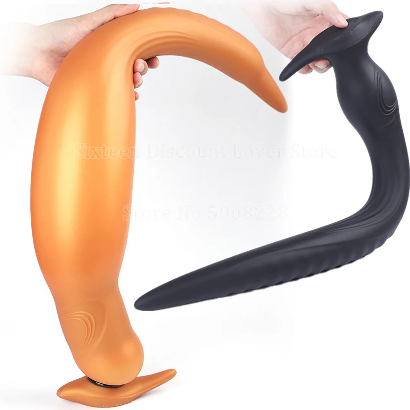 Super Long Anal Plug Huge Butt BDSM Product Inflatable Plugs Vagina Dilator Adult Erotic Sex Toy For Men Women Couples | Красота и