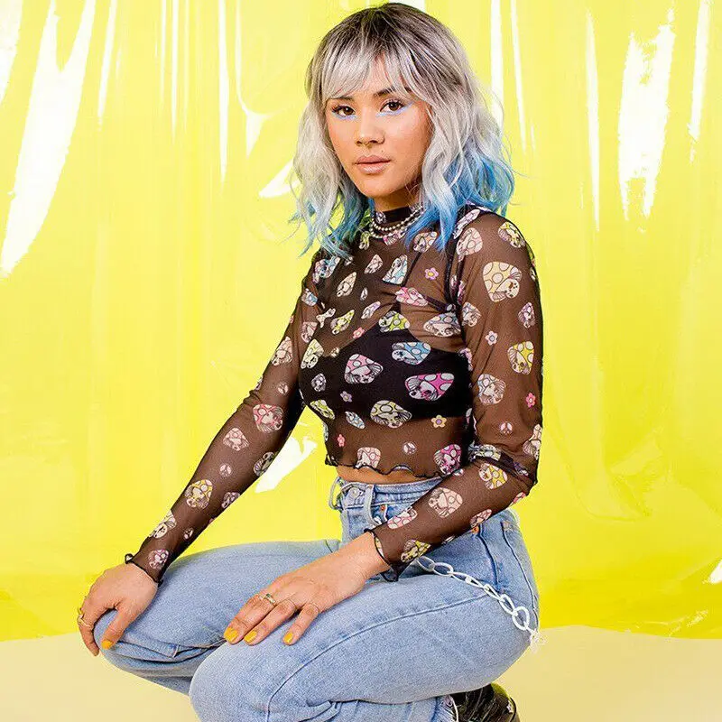 Летнее женское прозрачное бикини сексуальный купальник купальный костюм летнее