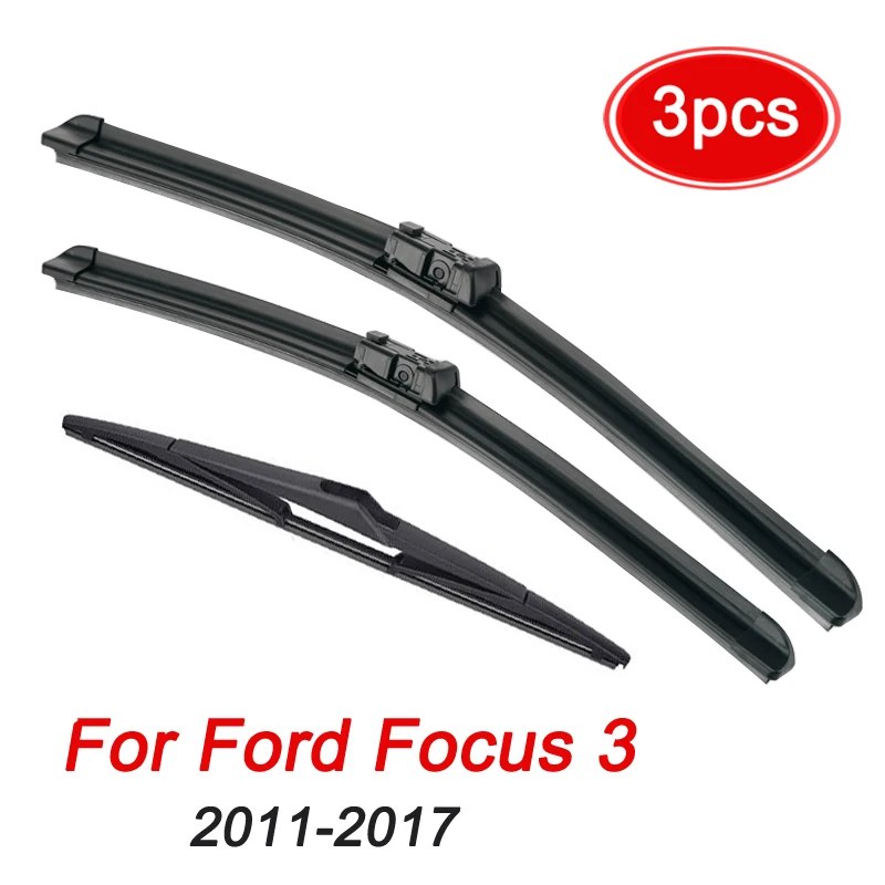 Щетки стеклоочистителя лобового стекла для Ford Focus 3 хэтчбек передние и задние