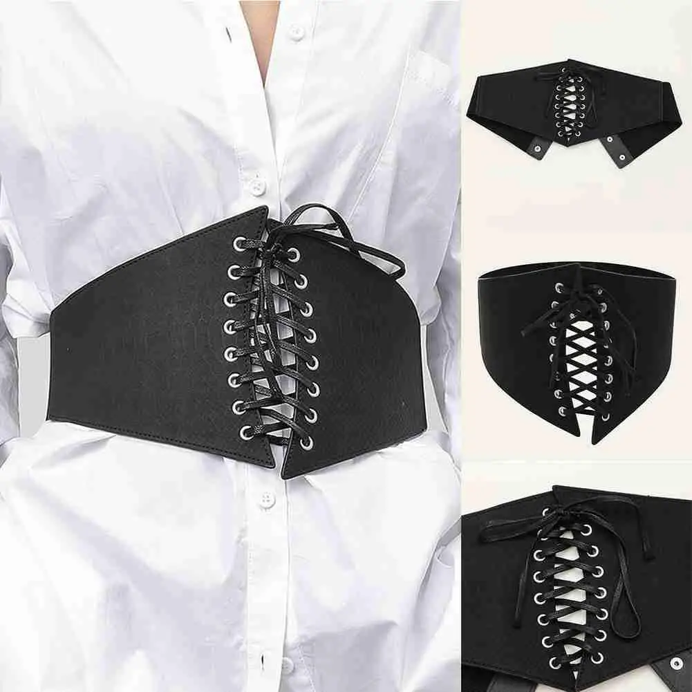

Lace-up Girdle Super Loose Tight Waistband Women Dress Fashion Decoration Girdle Waist