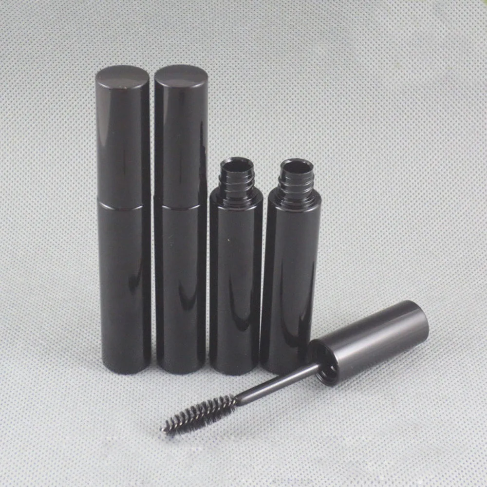 

5PCS 10 ML Portable Empty Black Eyelash Tube Mascara Cream Vial/Container Fashionable Refillable Bottles Makeup Tool Accessories