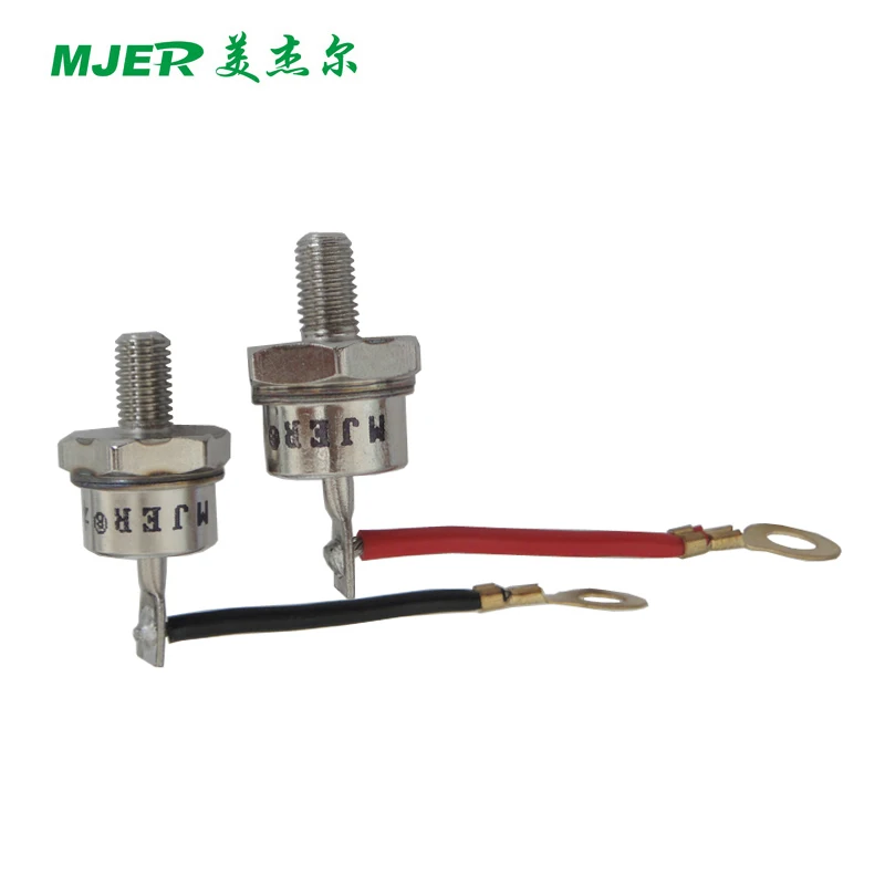 Диод ZX40A с проводом-гвоздиком версия черная (обратная полярность красный