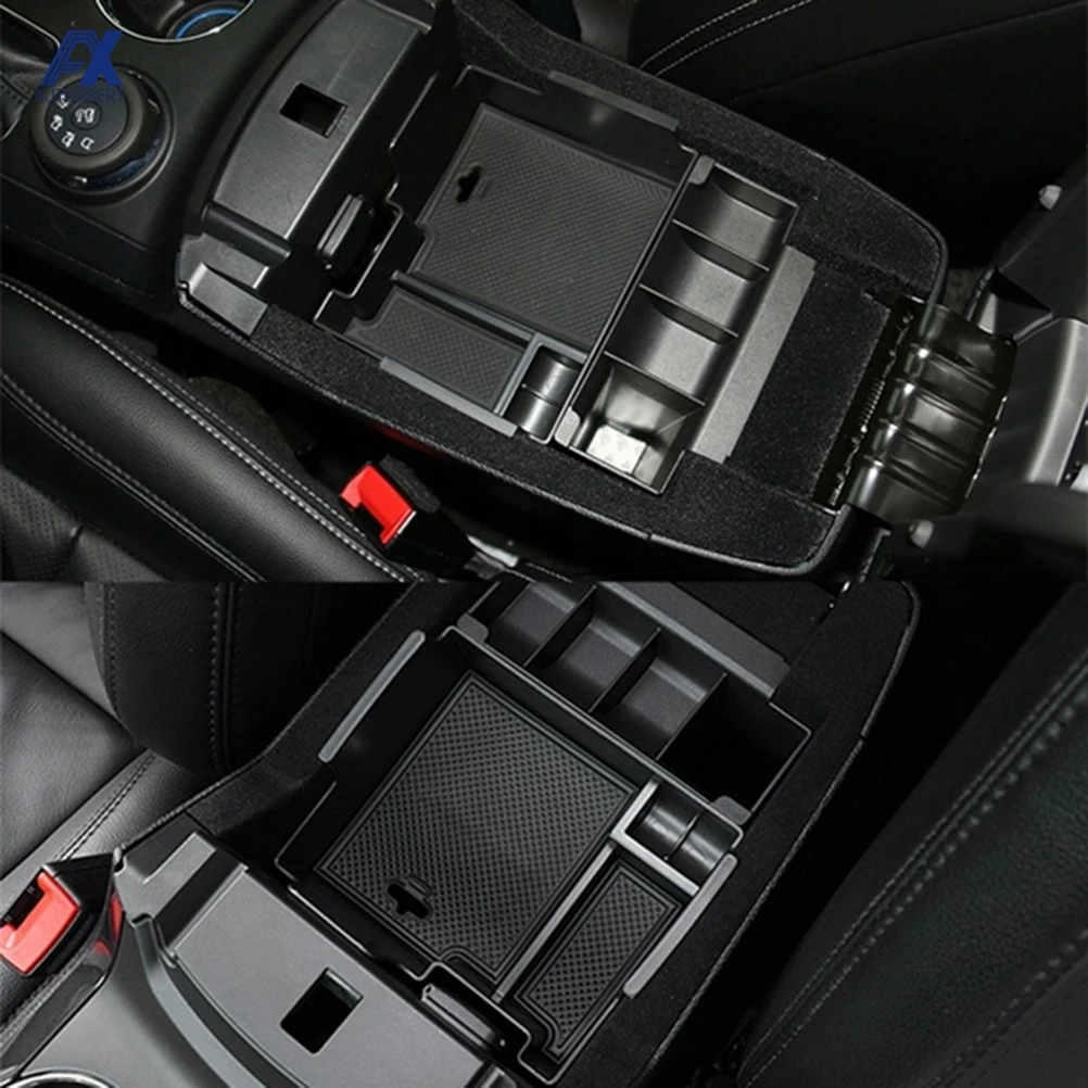 Armrest Storage Box Coin Tray Center Console Organizer Case Container For Ford Explorer 2011 2012 2013 2014 2015 2016 2017 2018