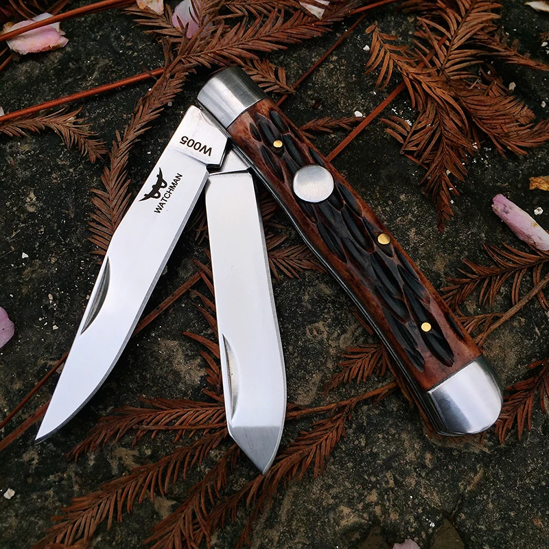 

floding knife Gentleman Pocket knives Outdoor camping tool edc bone handle Pocket Knife dc outdoor tool