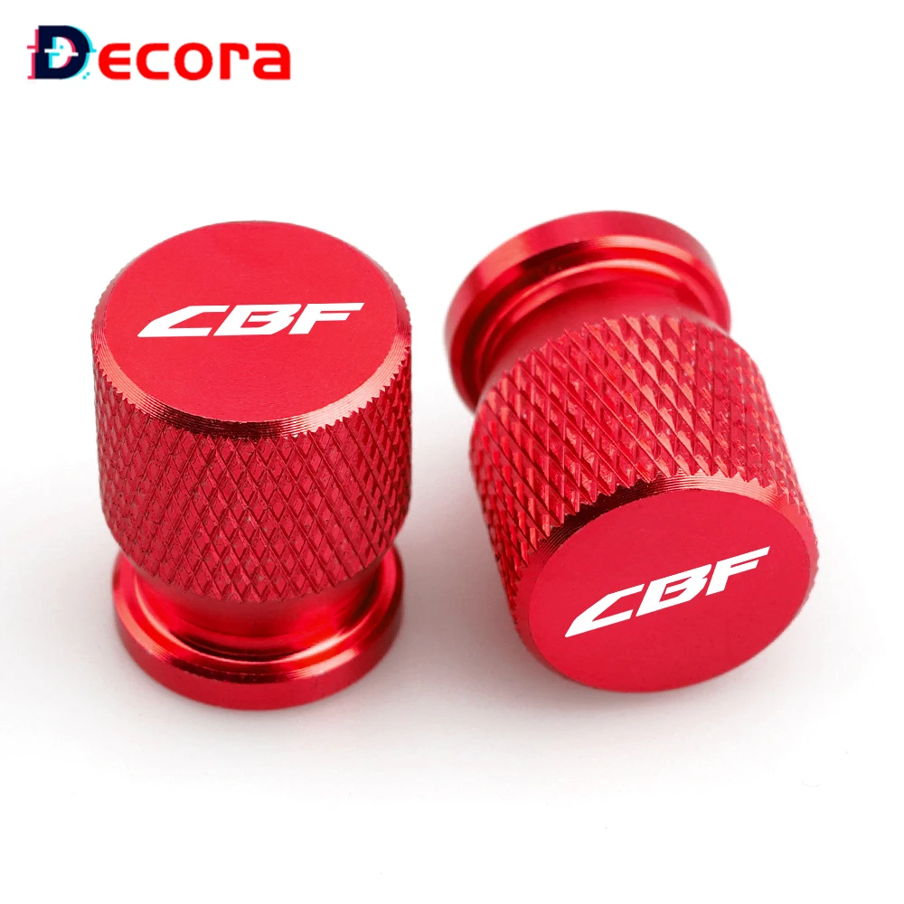

CNC Wheel Tire Valve Caps For Honda CBF1000 CBF250 CBF500 CBF125 CBF 125 150 250 500 600 600s cbf1000 SA CBF 600 Tyre Stem Cover