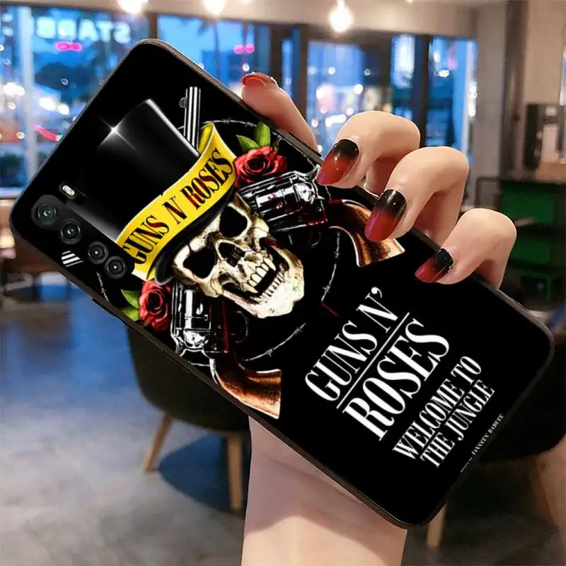Чехол HUAGETOP Guns N Roses для мобильного телефона Huawei Nova 6se 7 7pro 7se honor 7A 8A 7C Prime2019 |