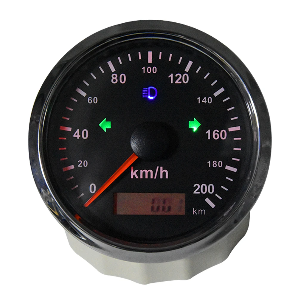 GPS измеритель скорости с датчиками одометр 85 мм 200 км/ч антенной