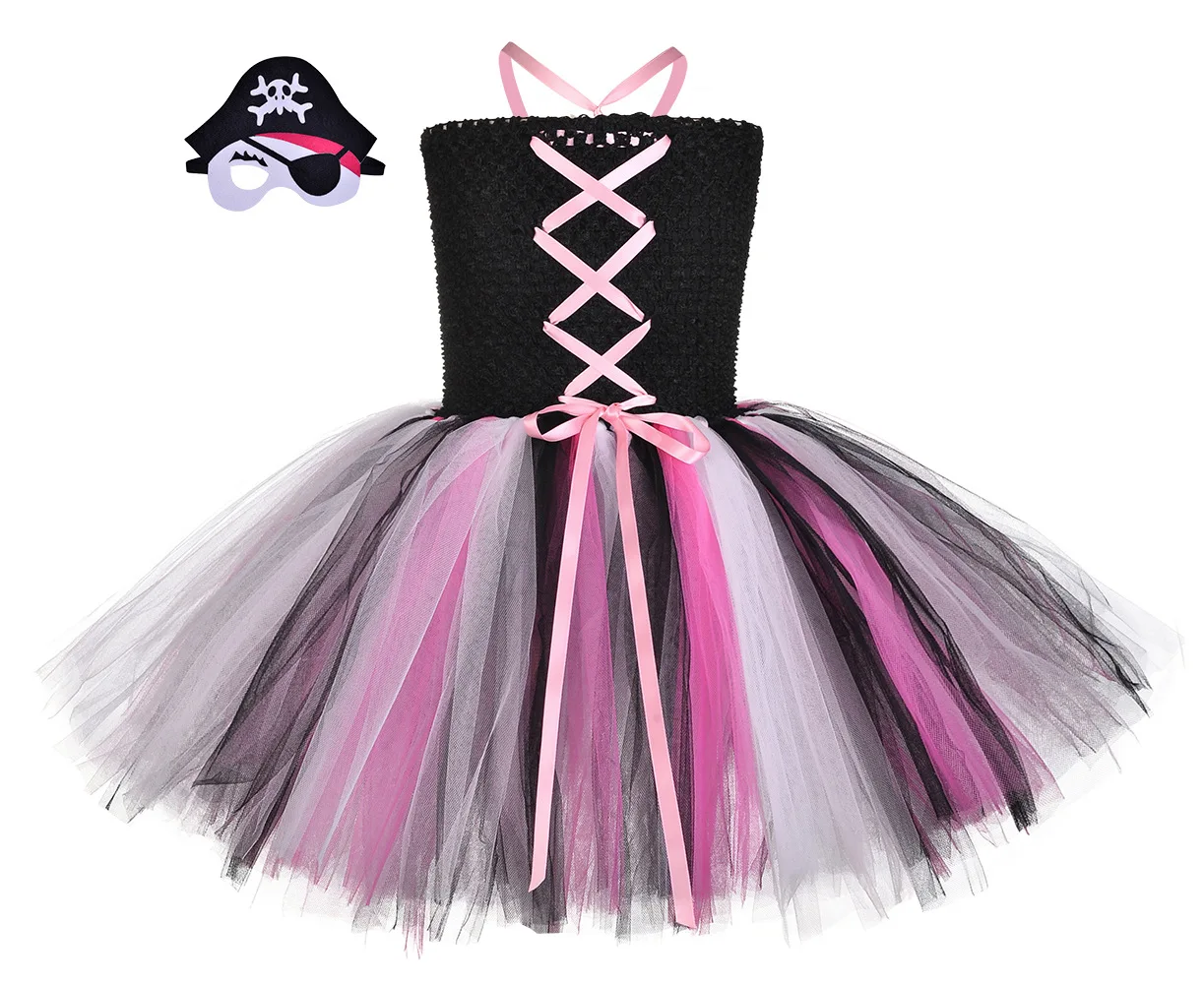 2021 платье пачка для маленьких девочек косплей костюм пирата модные платья