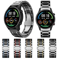 luxury ceramic strap for xiaomi mi watch color sports edition band bracelet smartwatch watchband accessories