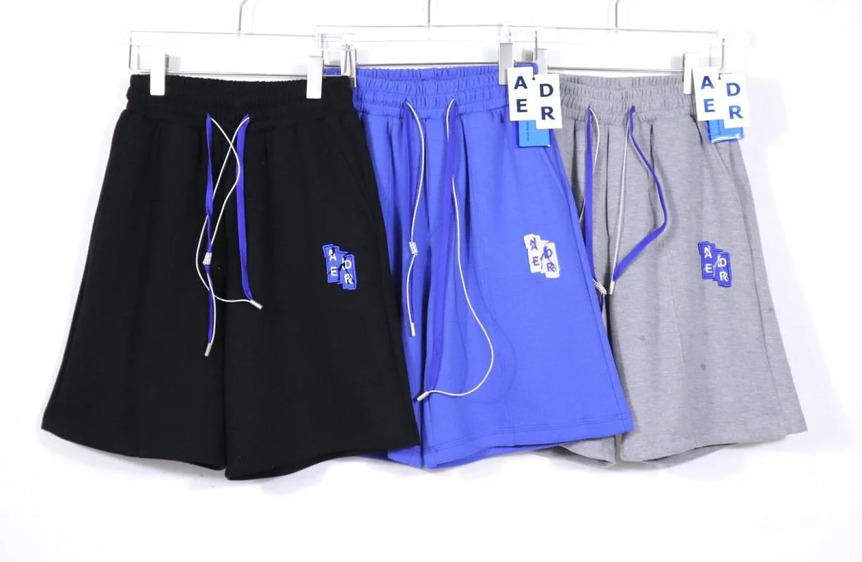 

Однотонные шорты с вышивкой 22SS из 100% хлопка, европейские размеры, шорты с ошибками погрешности, для мужчин и женщин, для улицы, для лета, убий...