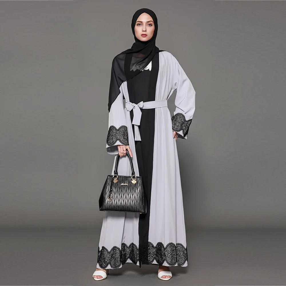 WEPBEL висячий длинный рукав макси длинное платье женское мусульманский абайя