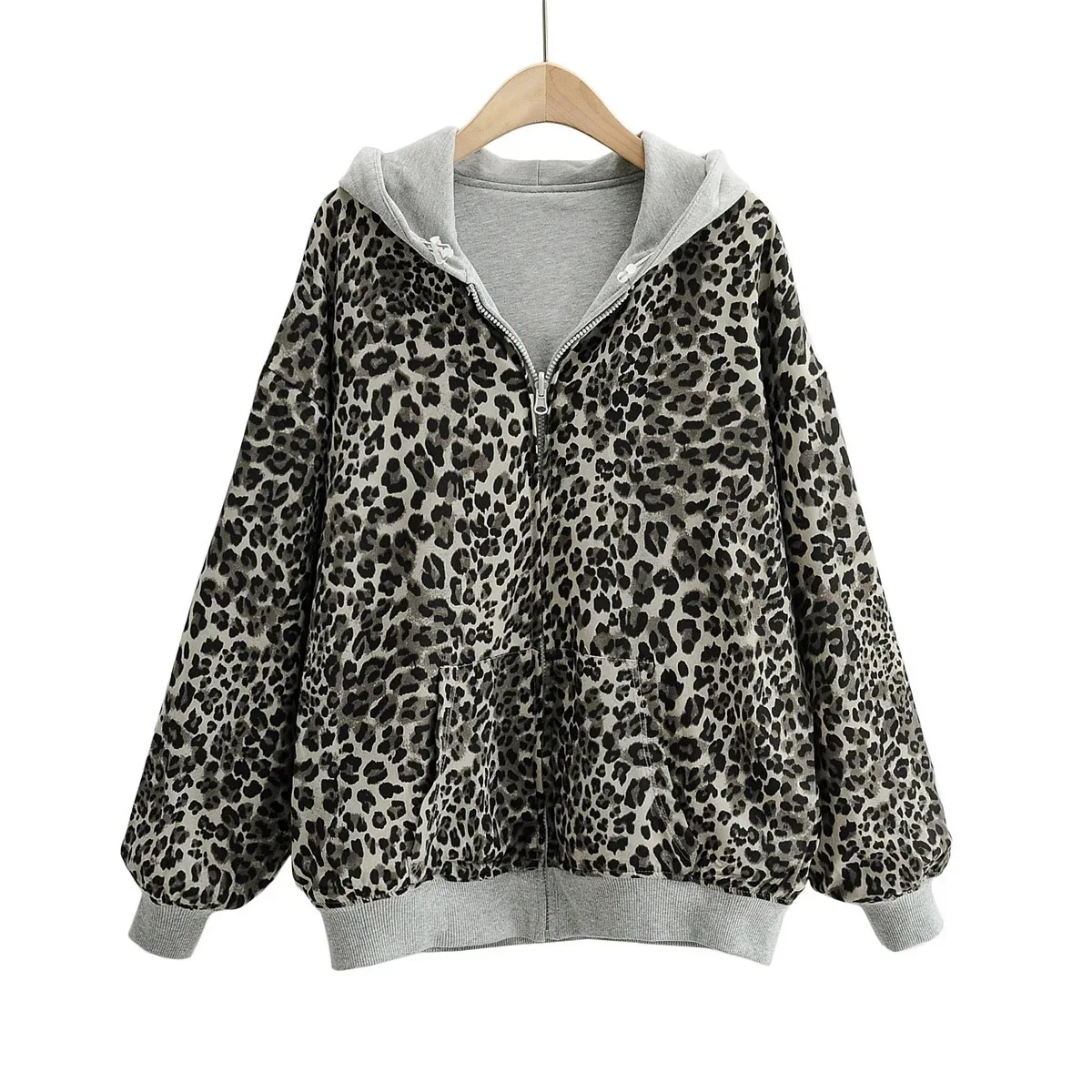 Женская обувь больших размеров с капюшоном двухсторонняя молния куртка детские