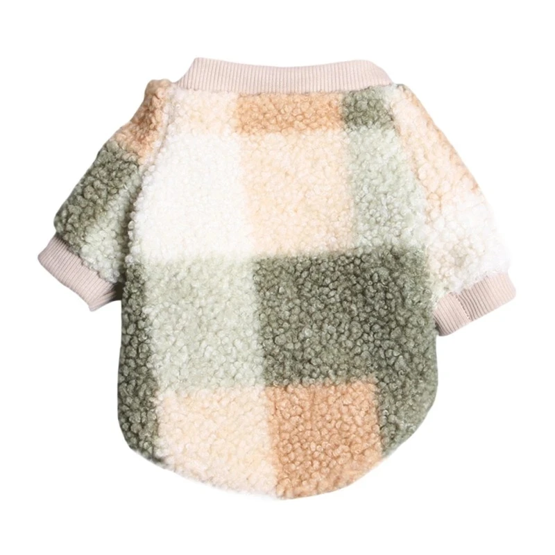 Купить Теплый свитер для собак, мягкая флисовая одежда для щенков, рубашка в клетку для собак, зимняя одежда, свитшот для маленьких домашних животн... Купить Теплый свитер для собак, мягкая флисовая одежда для щенков, рубашка в клетку для собак, зимняя одежда, свитшот для маленьких домашних животн...
