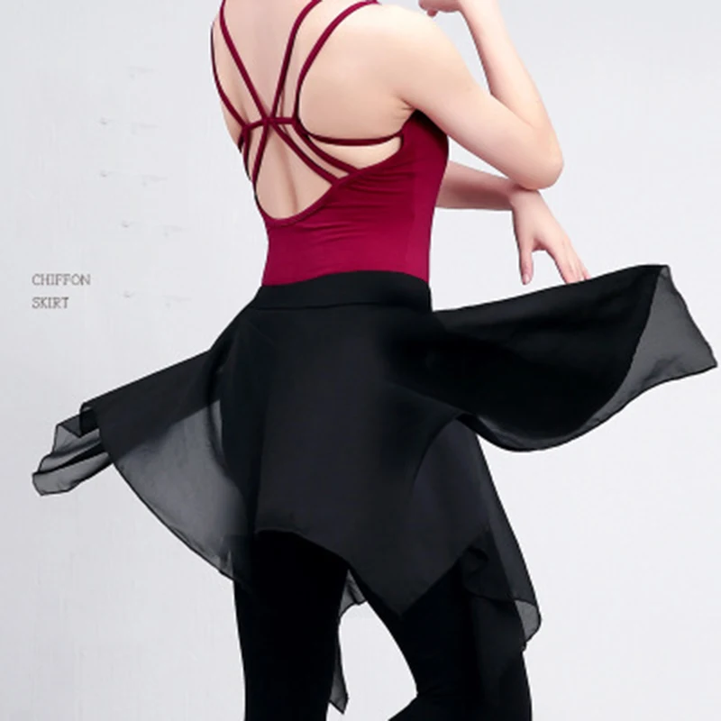 Женская шифоновая юбка для фитнеса и йоги|Балет| |