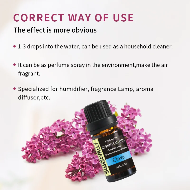 2 шт. эфирное масло гвоздика и тимьяна для ароматерапии |