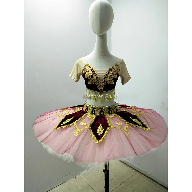 Новое поступление балетное платье в виде лебедя для соревнований бирюза или