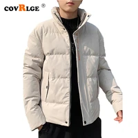 covrlge city winter new style cotton padded jacket korean style winter coats trendy youth casual short padded jacket mwm116