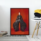 Плакаты известный музыкальный человек винтажная модная модель художественная Живопись Холст принты музыкальная стена украшение для дома подарок для гостиной