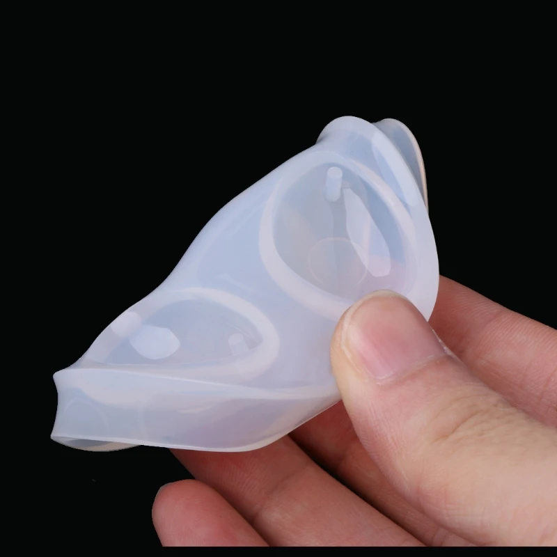 

DIY Silicone Pendant Water Drop Gem Mold Resin Casing Craft Making Tool Jewelry P82D
