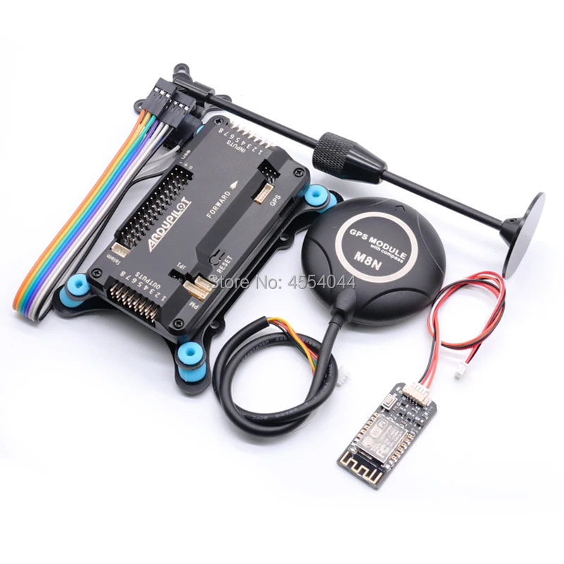APM 2 8 Контроллер полета arducopter plane Ardupilot Wifi модуль M8N GPS стойка амортизатор | Игрушки