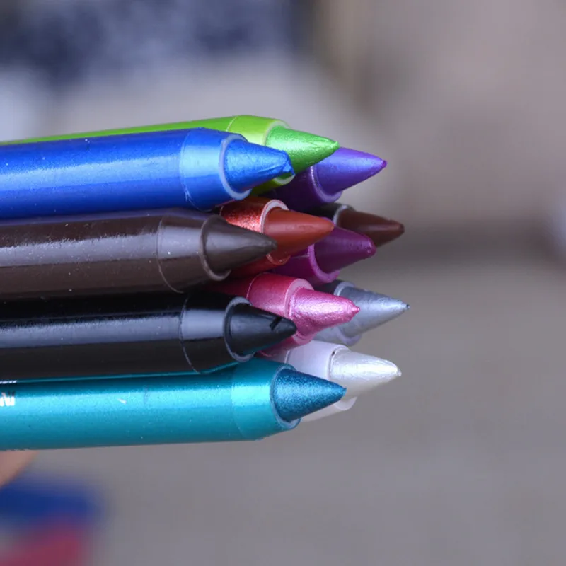 Подводка карандаш Женская водостойкая Стойкая подводка для глаз с пигментом и