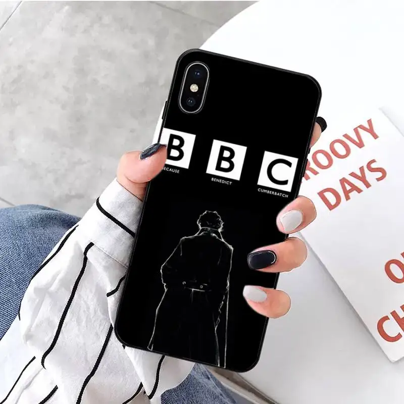 

221B Sherlock Holmes Phone Case for iPhone 11 12 pro XS MAX 8 7 6 6S Plus X 2020 XR Mini
