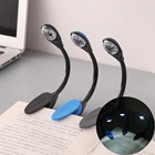 Тонкая удобная портативная дорожная лампа для чтения, Мини светодиодный светисветильник для чтения, Креативный светодиодный ночник