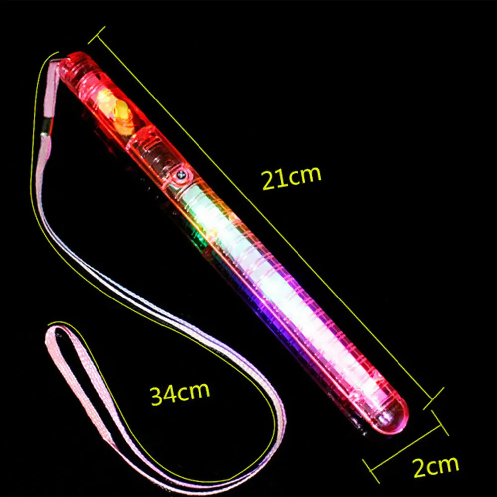 6 шт. мигающие светящиеся палочки светодиодсветодиодный для ралли реквизит с