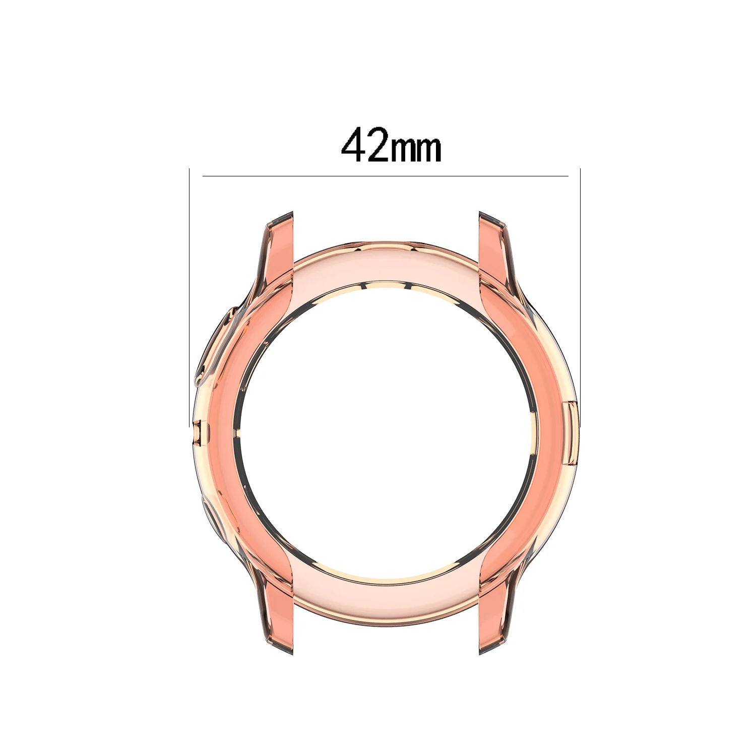 Чехол для galaxy watch active 2, для galaxy watch active, 40 мм, 44 мм, защитный чехол для экрана, аксессуары для часов, неполное покрытие