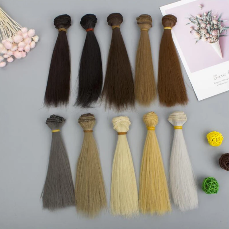 Кукла Tress прямые волосы DIY BJD кукольные 15 см|Куклы| |