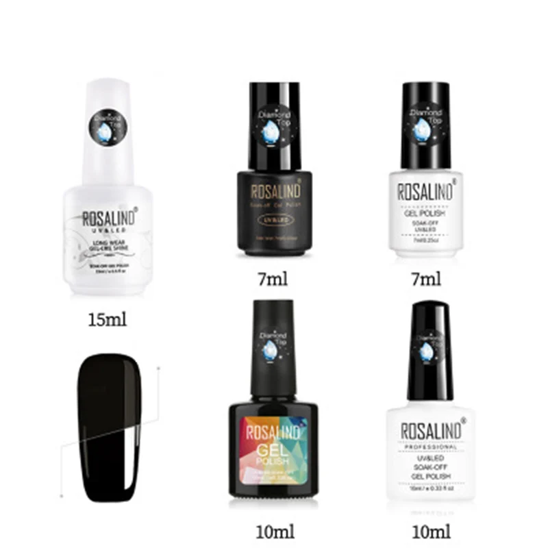 Алмазный Блеск верхнее покрытие УФ гель лак для ногтей лампа замачиваемый