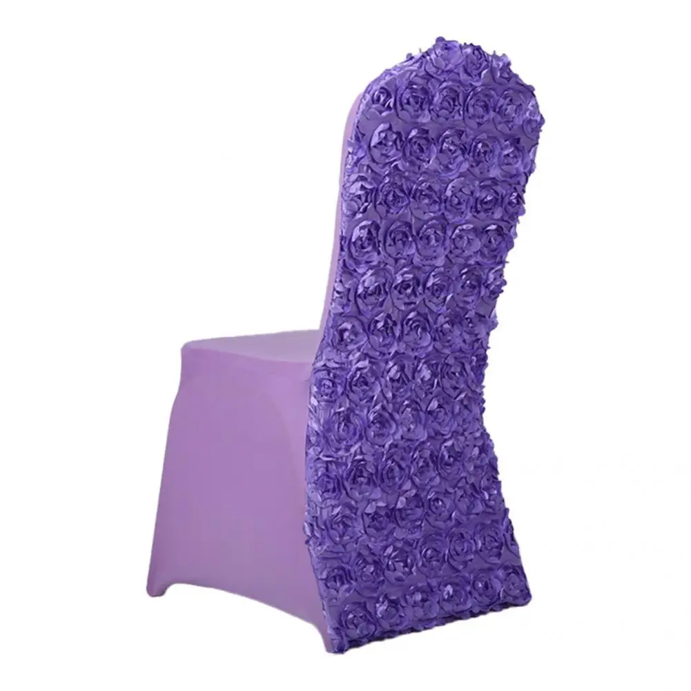 

Soft Modern Banquet Dining Chair Cover Easy to Install Chair Slipcovers Protector Practical for Hotel