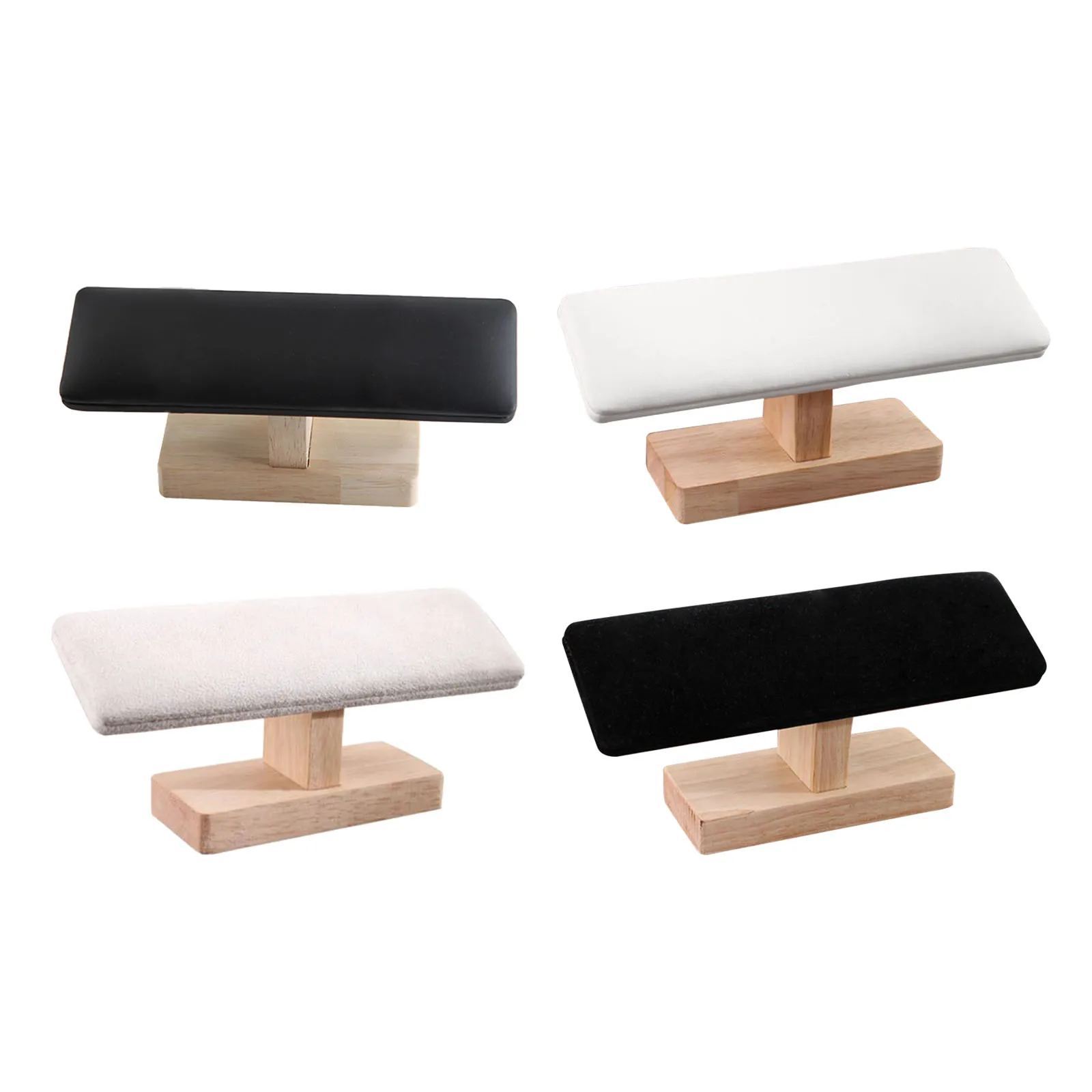 

Portable Earring Jewelry Display Rack Stud Necklace Organizer Ornament T Bar Hanger Showcase Holder Stand