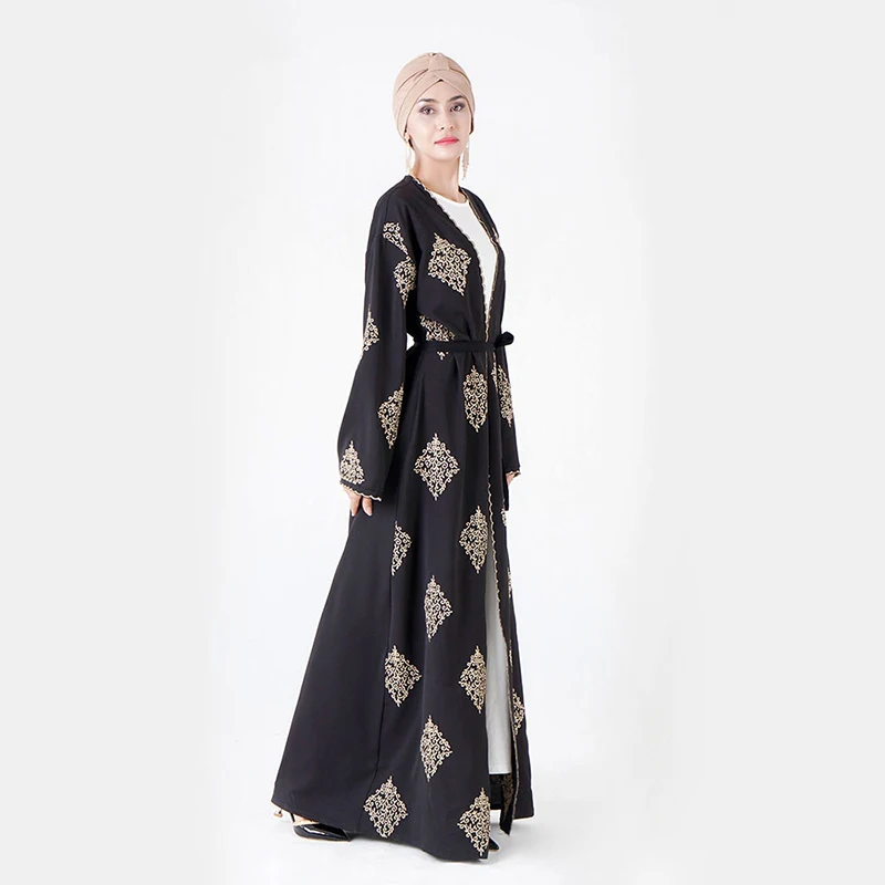 Женское кимоно хиджаб Abaya мусульманское платье халат турецкая исламская
