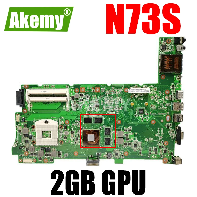 Материнская плата 90R-NBFMB1400U для ноутбука ASUS N73S N73SV N73SM графическая карта 2 Гб GPU