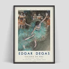 Эдгар дегас, постер на балерины Degas, выставочный постер Degas, балет Degas, музейное искусство, Degas Matisse Exm Ga
