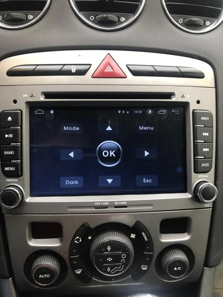 NaviFly 2 Din 2G+ 32G Android 9,1 автомобильный dvd мультимедийный плеер для PEUGEOT 308 2007-2013408 2011- gps РАДИО wifi BT головное устройство